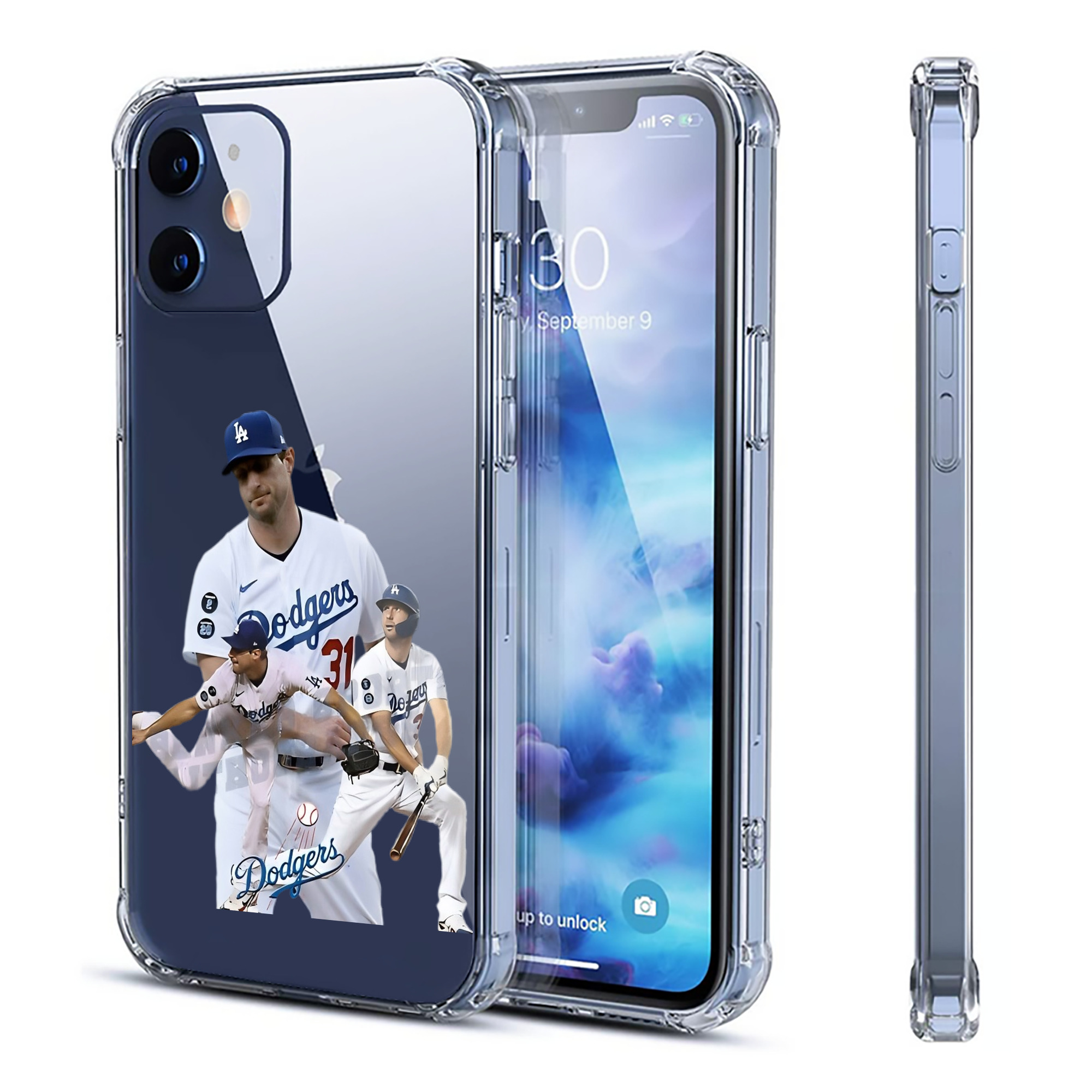  Clear IPhone 12 Case – Soft TPU With UV Print – Enhanced Drop Protection, Precise Fit, Anti-Fingerprint, Customizable Design, Scratch-Resistant, Yellow-Resistant